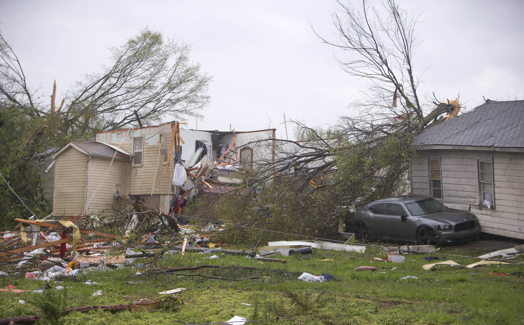 Tornado aftermath